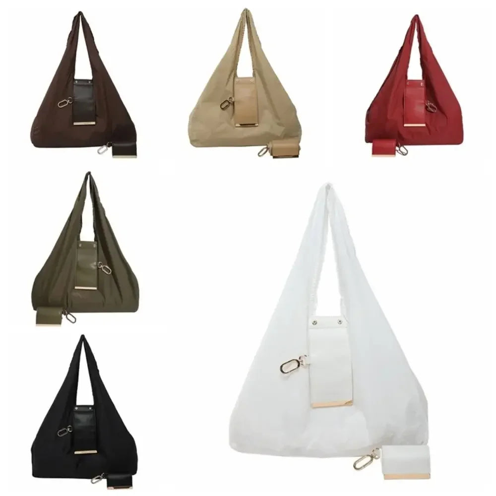 PRISMAURA™ Mini Keychain Tote Bag – Foldable, Lightweight & Expandable Reu