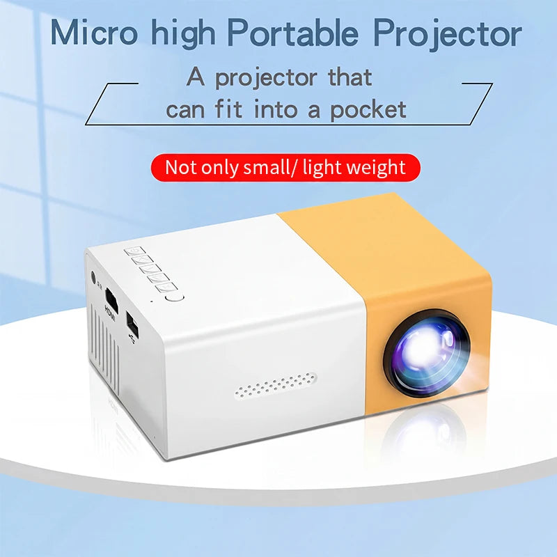 ✨ LumiNest™ Mini Projector – Your Cozy Cinema, Anywhere