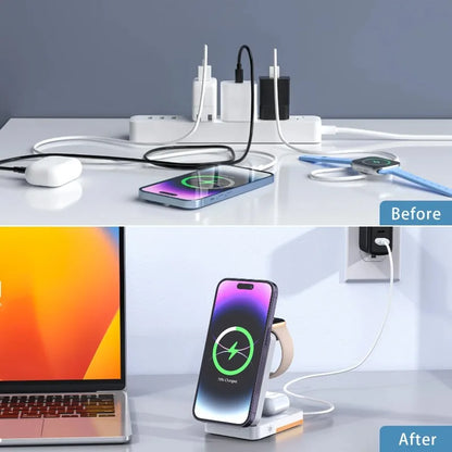 Prismauura™ MagniFold 3-in-1 Wireless Charge