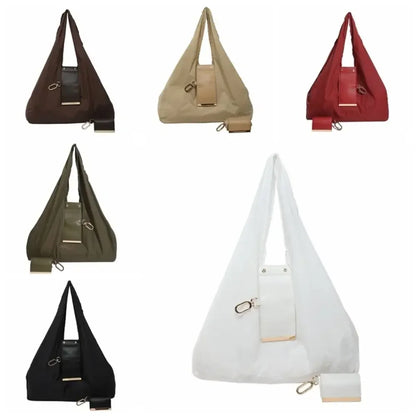 PRISMAURA™ Mini Keychain Tote Bag – Foldable, Lightweight & Expandable Reu
