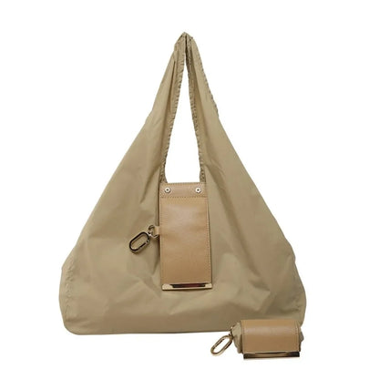 PRISMAURA™ Mini Keychain Tote Bag – Foldable, Lightweight & Expandable Reu